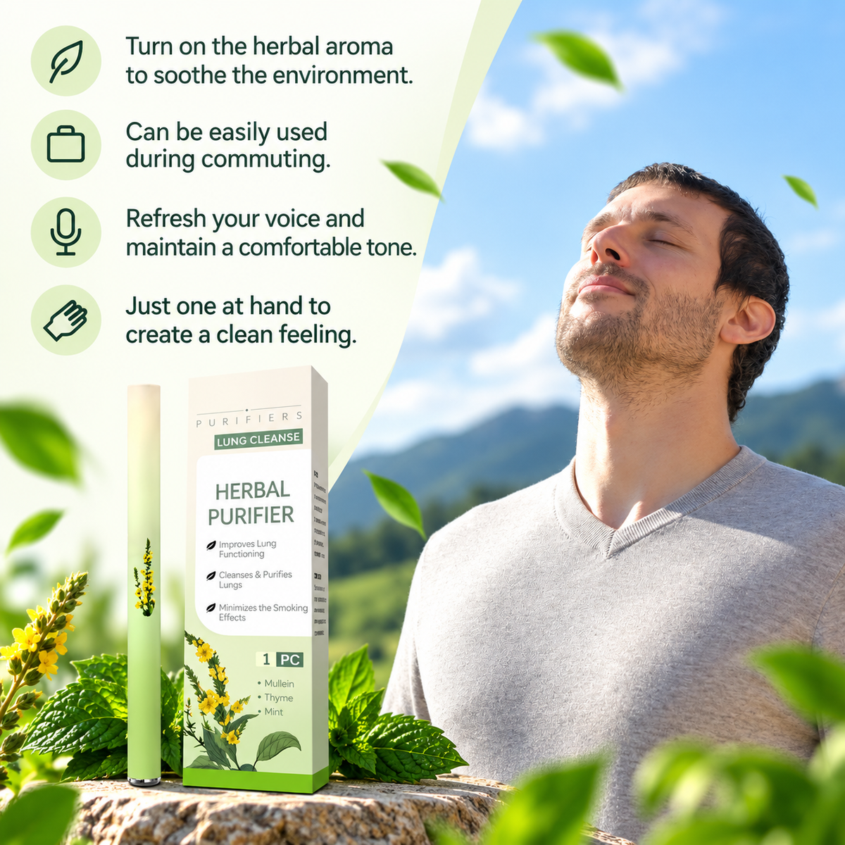 Herby™ Herbal Refresh Pen